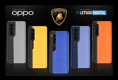 Fünf hübsche Designer-Varianten von Oppos Find X2 Pro wurden in einem Design-Patent entdeckt.