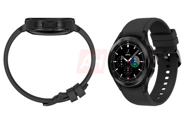 Die Galaxy Watch4 Classic in schwarz (Bild: AndroidAuthority)