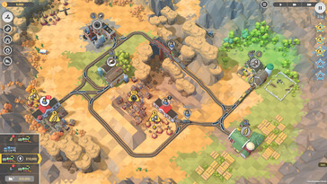 Im Bild: Ein Gameplay-Screenshot aus Train Valley 2.