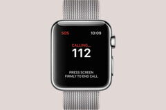 Die richtige Notrufnummer wird automatisch je nach Aufenthaltsort gewählt. (Bild: Apple)