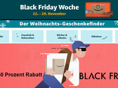 Amazon Black Friday Woche: Bis zu 50 Prozent Rabatt ab 22. November.