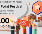 Xiaomi Mi Point Festival: Punkte sammeln und sparen, viele Xiaomi-Produkte günstiger.