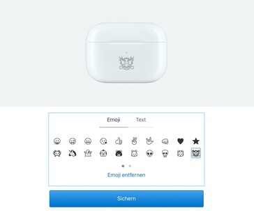 Insgesamt stehen 31 Emoji zur Auswahl.
