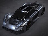 Ähnlich wie andere Hypercars kommt der elektrische Arash AFX auf ersten Bildern sehr windschnittig daher (Bild: Arash)