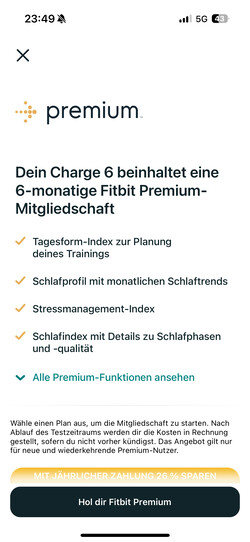 Premium-Funktionen
