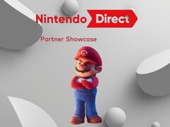 Im Bild: Nintendo Direct Partner Showcase mit Mario. (Bildquelle: Nintendo of America, bearbeitet)