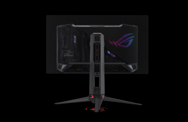 ROG Swift OLED PG27AQDPR – Rückseitiges Design und Stativ-kompatibler Standfuß