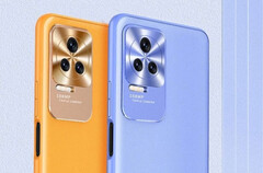 So könnte das Redmi K50 (Pro) basierend auf geleakten Schutzhüllen aussehen. (Bild: mydrivers)