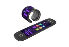 Aufrollbare Displays sind die Spezialität von Royole. Das Flexphone soll Anfang 2019 starten.