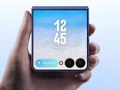 Das größere Coverdisplay des Galaxy Z Flip7 steht im Mittelpunkt vieler geleakter Samsung Promo-Bilder, auch zum Galaxy Z Flip 7 FE gibt es etwa ein Datenblatt. (Bildquelle: Samsung via Roland Quandt)