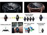 Zur Galaxy Watch 3 von Samsung sind nun auch Datenblatt und Promo-Poster geleakt.