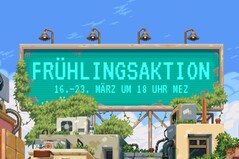 Die Steam Frühlingskation bringt eine Woche lang Rabatte auf tausende PC-Spiele. (Bild: Valve)