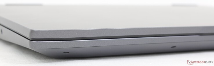 Front: keine Anschlüsse