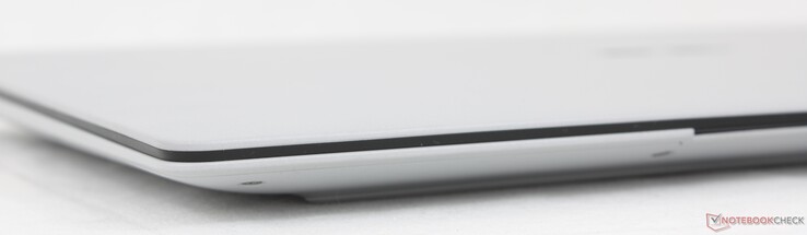 Vorne: Keine Anschlüsse