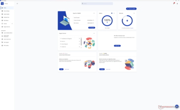 Vantage-Startbildschirm