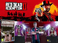 Football Manager 2019 und Red Dead Redemption 2 stürmen die Spielecharts.