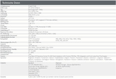 BenQ LH770 Datenblatt