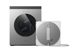 Der neue Ecovacs Winbot W3 Omni kommt mit eigener Waschmaschine.