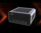 Der FA80G ist in der Spitzenkonfiguration mit einem AMD Ryzen 9 9950X3D erhältlich. Abbildung: Ein Werbefoto, das die Vorderseite des Mini-PCs zeigt (bearbeitet).