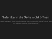 Facebook.com ist derzeit gar nicht erst erreichbar.