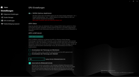 GPU-Einstellungen
