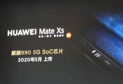 Das Huawei Mate Xs wird im Frühjahr 2020 auch 65 Watt starkes Fast-Charging bieten, verrät eine Zertifizierung.