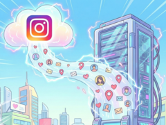 Instagram Daten abgesaugt (Symbolbild Nano Banana Pro)