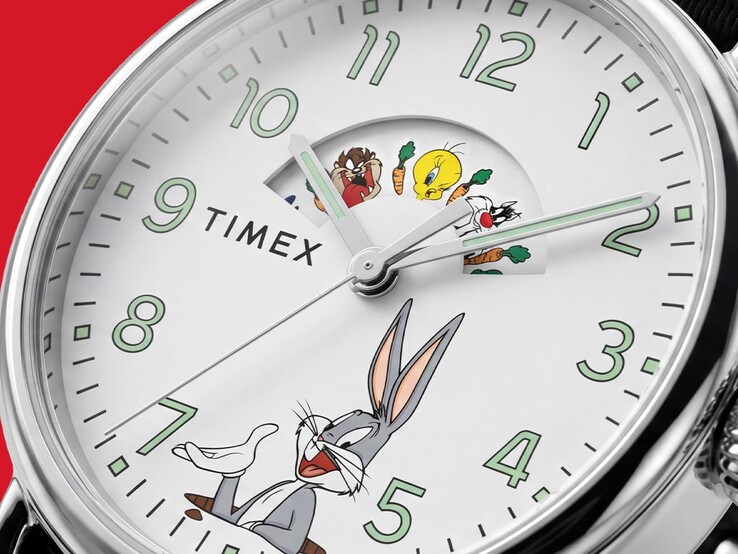 Timex Looney Tunes Uhr Nahaufnahme