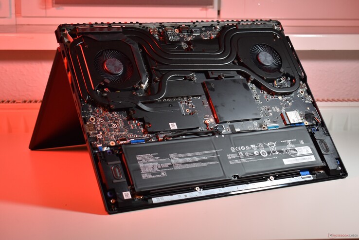 MSI Raider A18: Innenleben