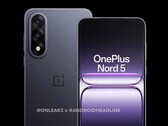 Das OnePlus Nord 5 erhält ein brandneues Design mit pillenförmigem Kameramodul. (Bildquelle: @OnLeaks / Android Headlines)