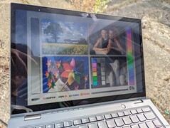 Im Freien bei Sonnenlicht