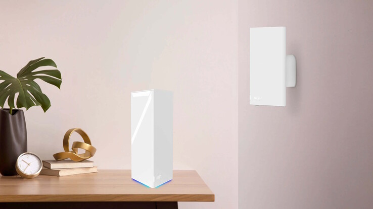 Das System unterstützt die Montage an der Wand und Lichteffekte (Bildquelle: MSI)