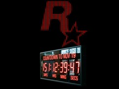 Rockstar Games Logo mit Countdown zum GTA 6 Release