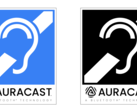 Der Vorschlag von Bluetooth, wie Auracast-Logos aussehen könnten.