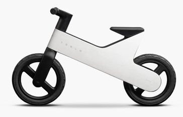 Das Tesla Balance Bike kostet umgerechnet um die 200 Euro