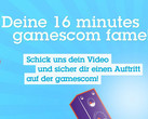 gamescom 2016 | Jetzt für "16 minutes gamescom fame" bewerben