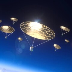 Eine künstlerische Illustration der schwebenden Geräte (Bildquelle: Nature)