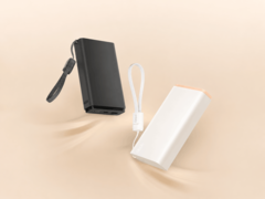 Oppo-Powerbank in Schwarz und Weiß