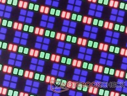 Scharfe RGB-Subpixel mit minimaler Körnigkeit