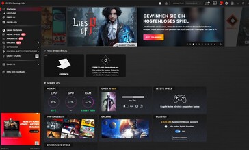 Werbung für den eigenen Games Shop und Gewinnspiel