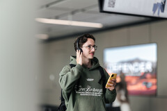 Auracast-Nutzung am Flughafen München.
