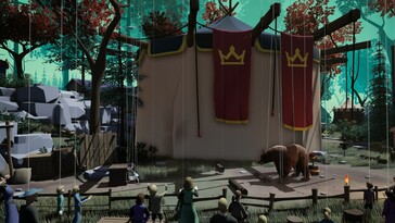 Im Bild: Ein Gameplay-Screenshot aus A Juggler’s Tale.