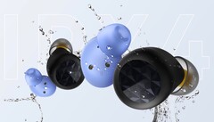 Die Realme Buds Q2 sind gegen Wasserspritzer geschützt und mit 10 mm &quot;Bass Boost&quot;-Treibern ausgestattet. (Bild: Realme)