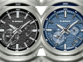 Abbildung: die neuen Modelle Casio GST-B1000-1A (links) und -2A (rechts).