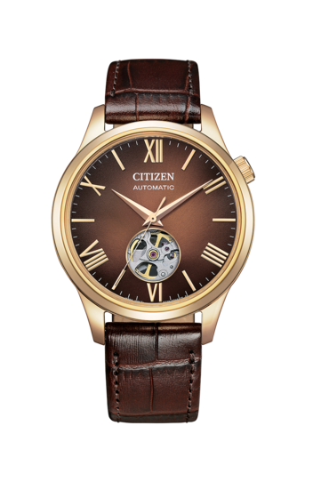 Vorderansicht der Citizen-Uhr „Autumn Light“.