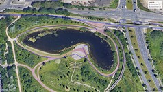 GNSS-Testfahrt: See