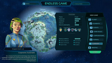 Im Bild: Ein Gameplay-Screenshot aus Imagine Earth.