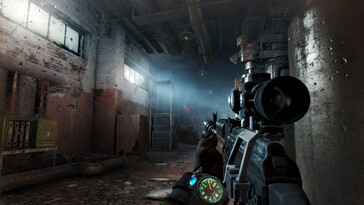 Im Bild: Ein Gameplay-Screenshot aus Metro: Last Light Redux.