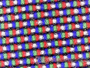 RGBW-Subpixel-Anordnung