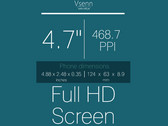 Vsenn: Modulares Smartphone mit 4,7 Zoll und Full HD